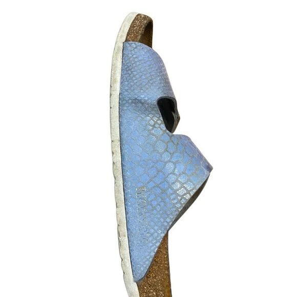 Birkenstock Arizona Sandals – Size 39 (US 8-8.5), Double Strap Shiny Python - Picture 9 of 9